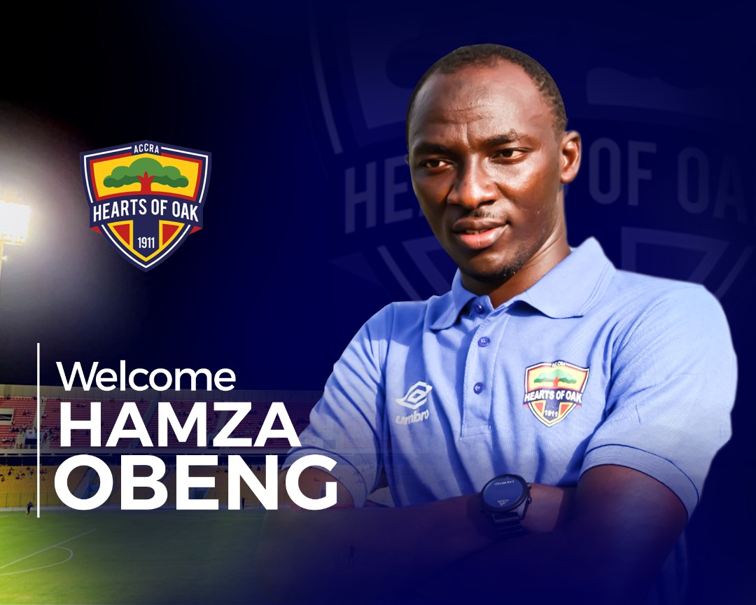 OFFICIAL Hearts Of Oak Confirm Hamza Obeng As New Assistant Coach