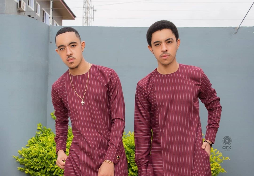 Ian and Irvin, sons of Afia Schwarzenegger