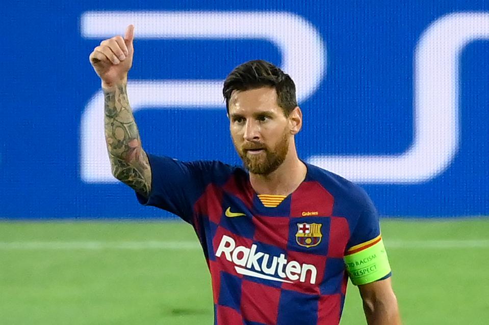 Lionel Messi named 2020 Forbes Richest footballer