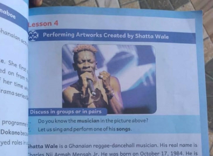 Shatta Wale to be studied in Ghanaian Schools