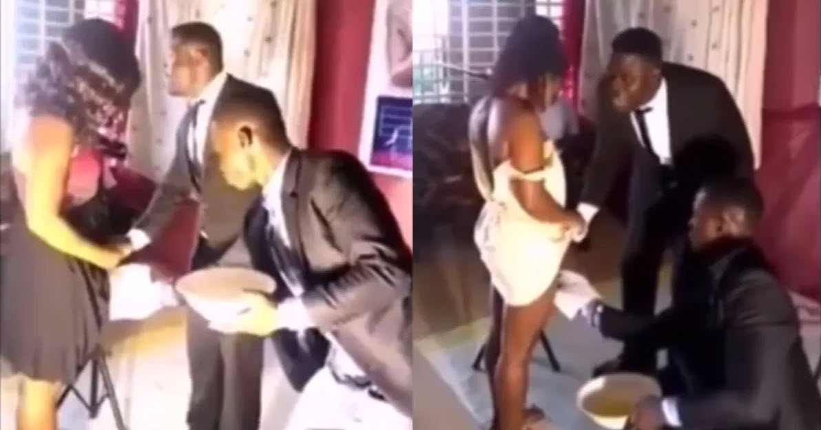Ghanaian Pastor shaves women private parts in Church