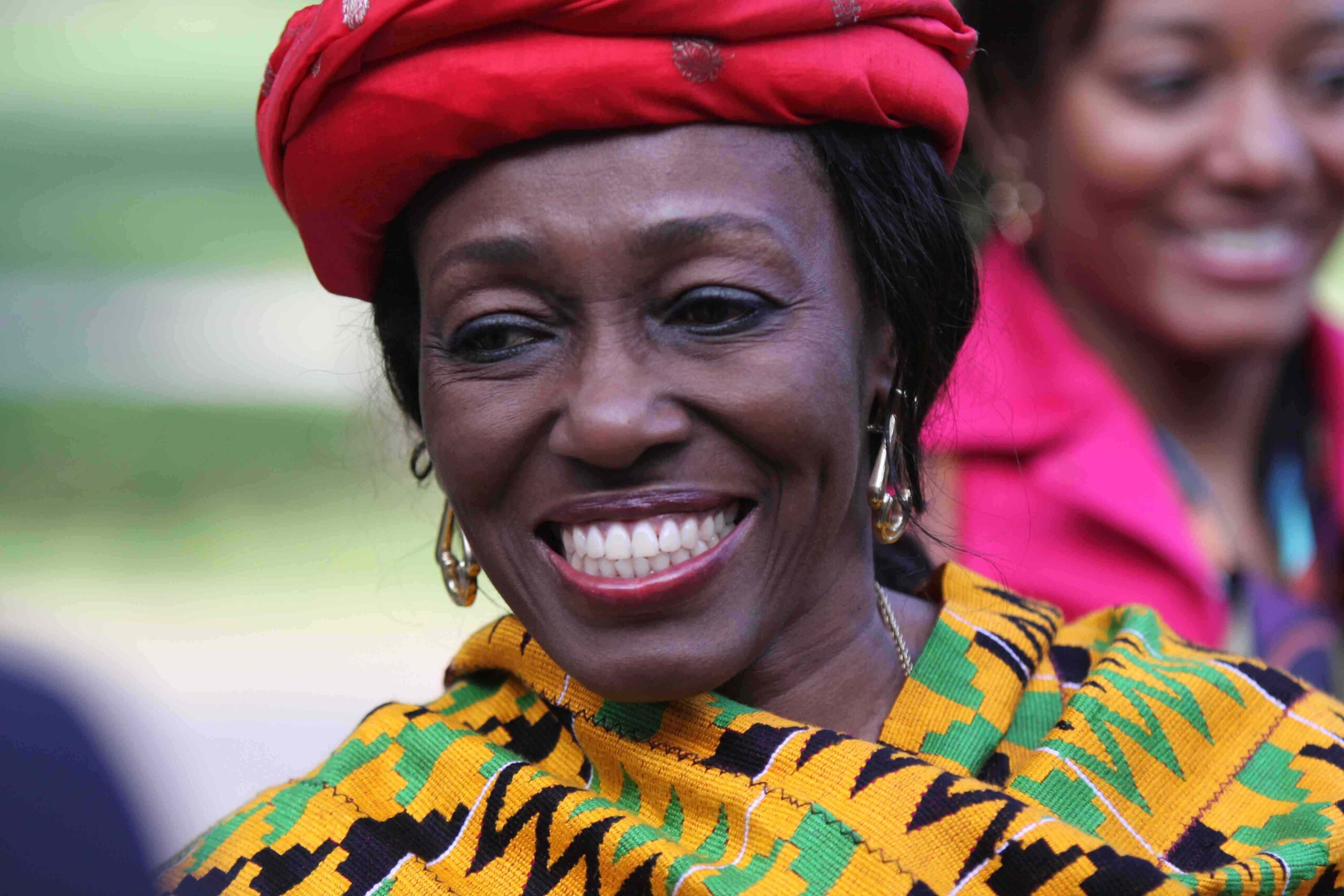 Nana Konadu Agyeman-Rawlings, flag bearer of the National Democratic Party (NDP)
