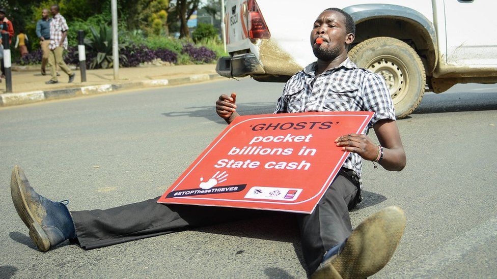 Kenya IMF protest