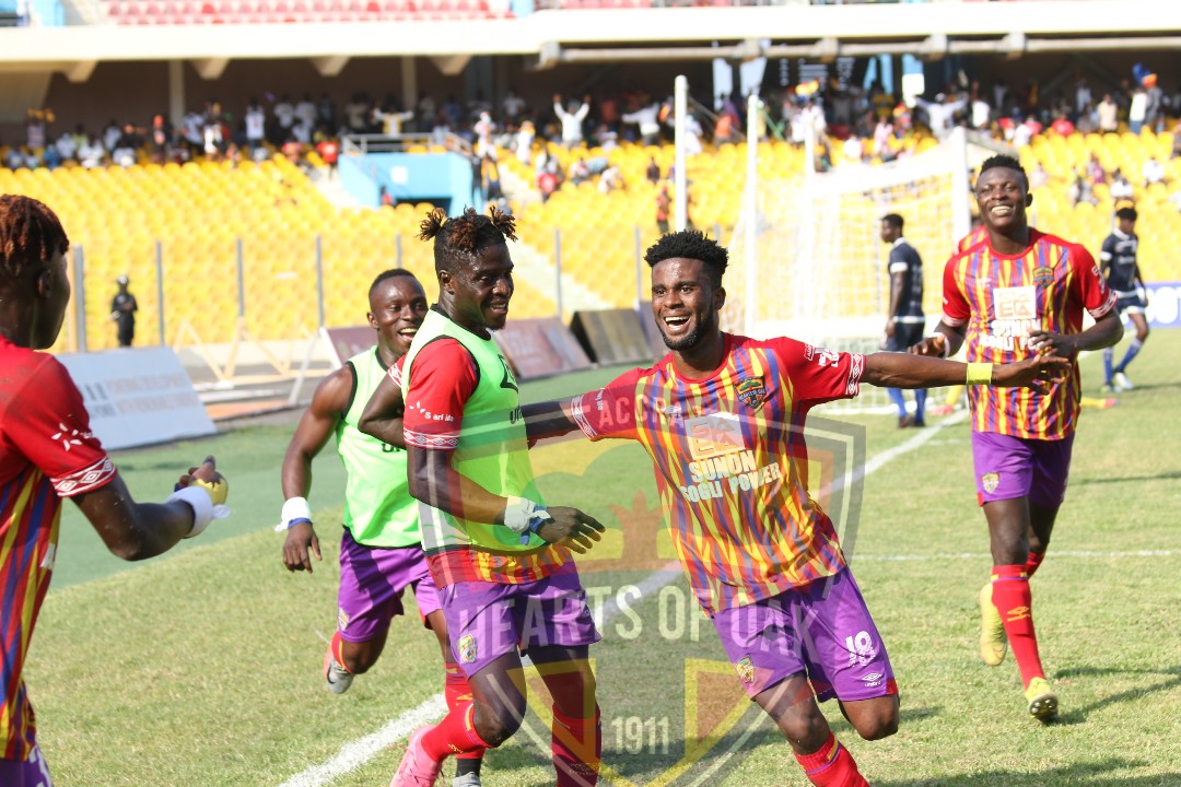 20/21 Ghana Premier League matchday 33: Hearts of Oak earn point from Liberty clash to win league title
