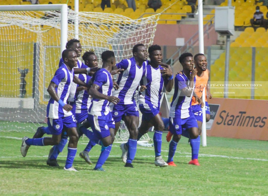 20/21 Ghana Premier League matchday 34: Great Olympics beat Dreams FC 2-1 in final game of the season