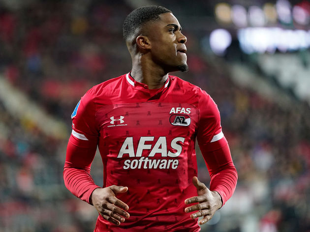  AZ striker Myron Boadu set to leave for France