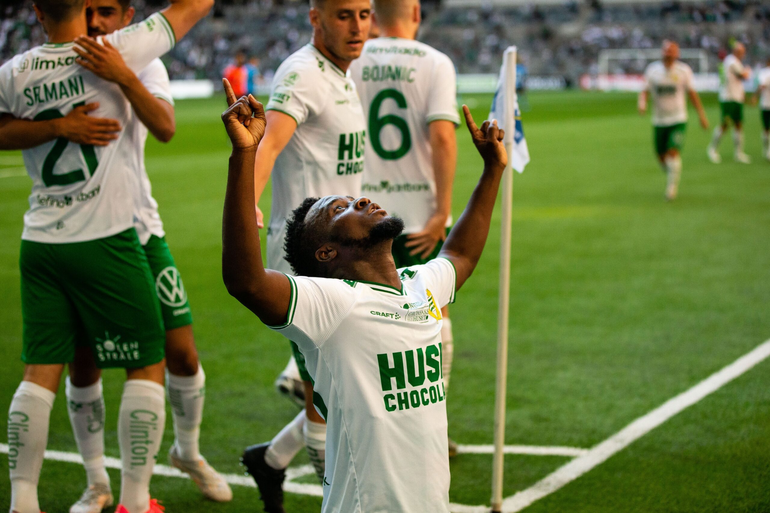 Accam will miss Hammarby's match against Maribor