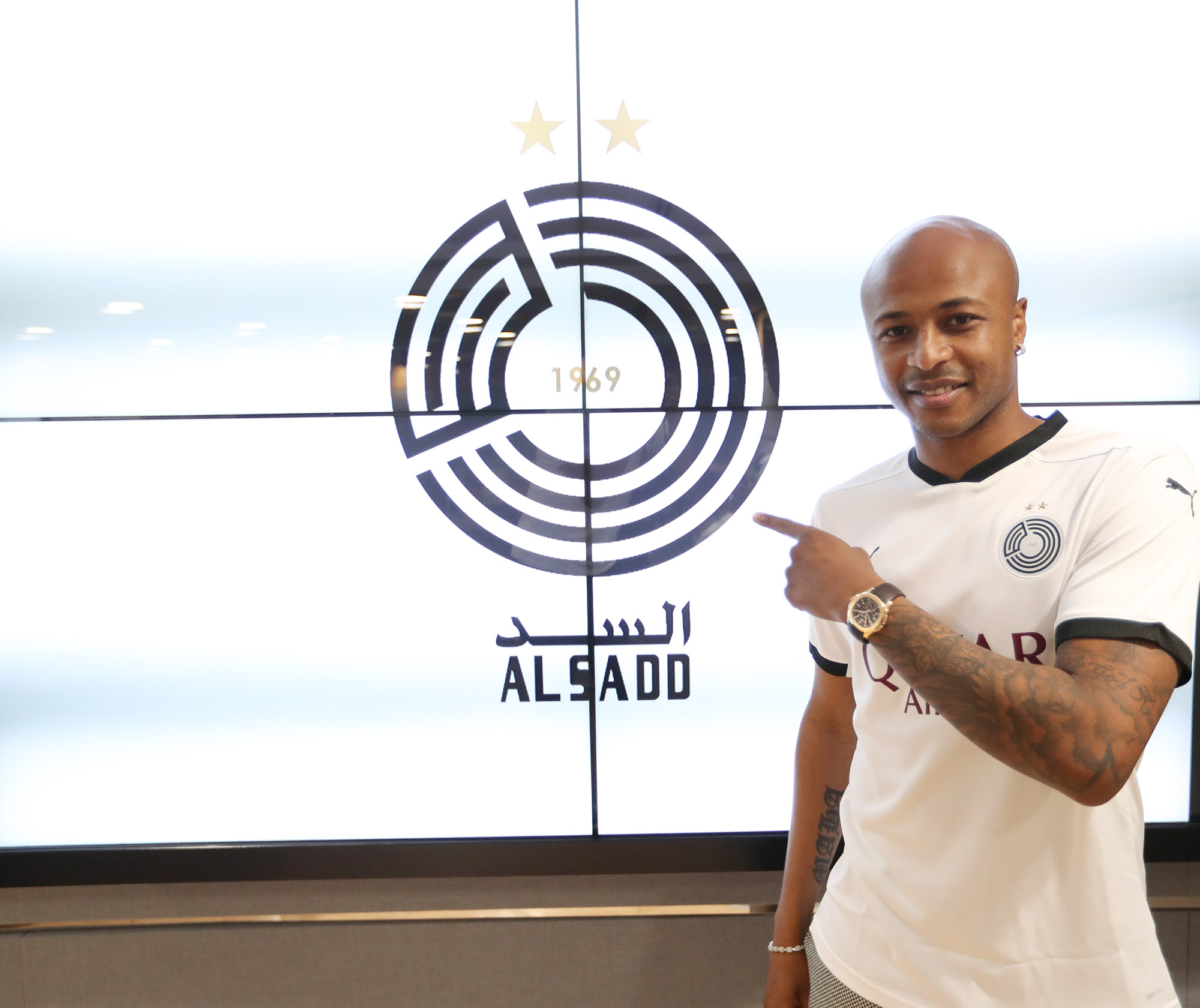 Andre Ayew reveals Al Sadd is an Ayew family team