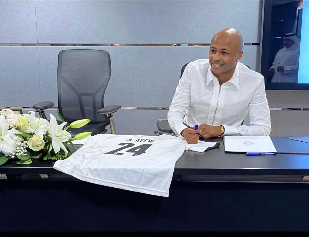 BREAKING NEWS: Ghana captain Andre Ayew seals move to Qatari giants Al Sadd SC