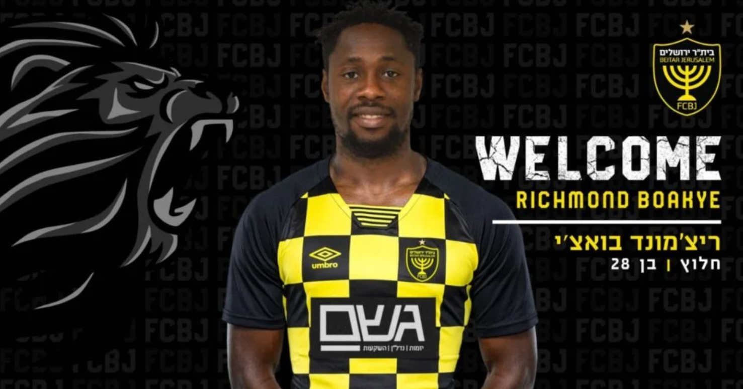 Beitar Jerusalem signs striker Richmond Boakye-Yiadom