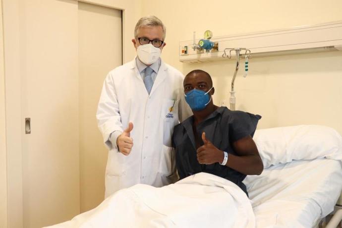 Getafe midfielder Sabit Abdulai undergoes successful surgery