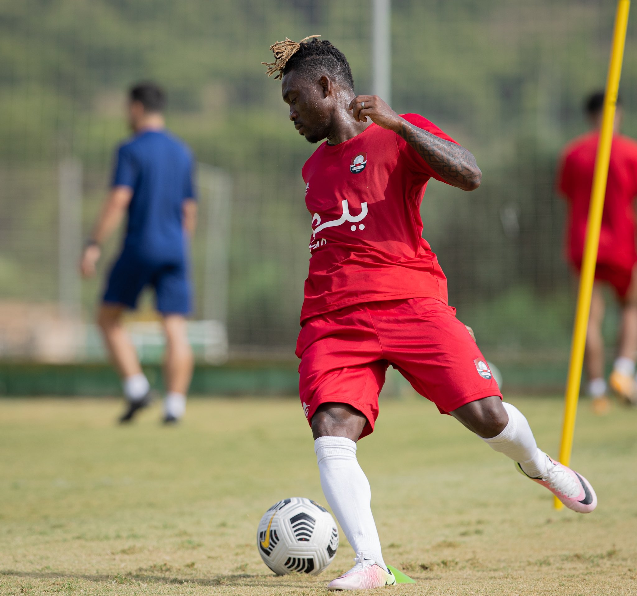 Ghana winger Christian Atsu marks Al-Raed debut in defeat to Spanish club Ibiza