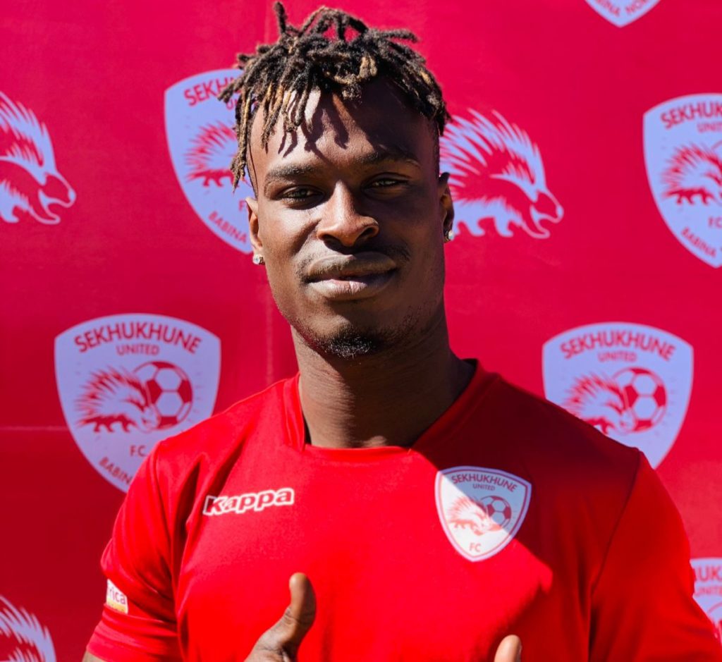 Ghanaian defender Edwin Gyimah signs for South African side Sekhukhune United FC