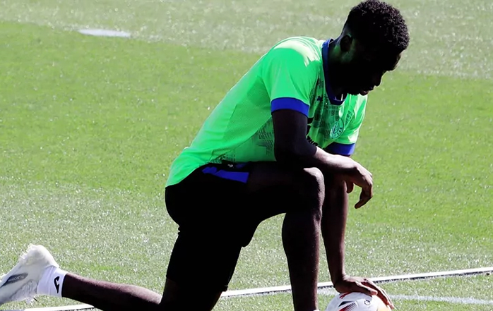 Ghanaian midfielder Sabit Abdulai suffers knee injury while in action for Getafe