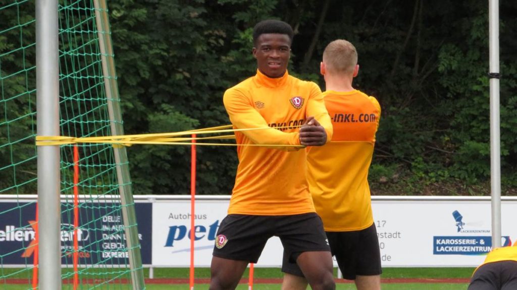 Michael Akoto reveals his Argentine friend urged him to sign for Dynamo Dresden