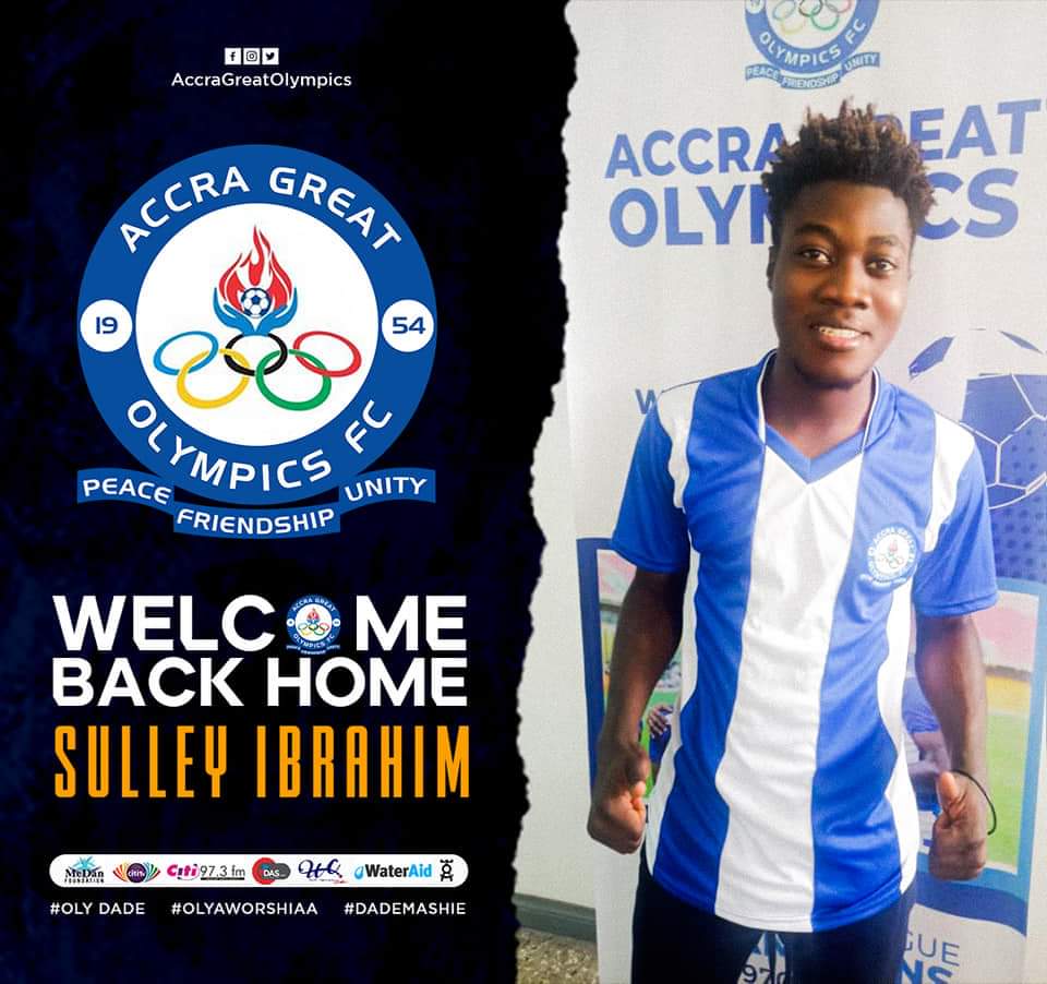 OFFICIAL : Former Ghana U20 star Sulley Ibrahim completes Olympics return