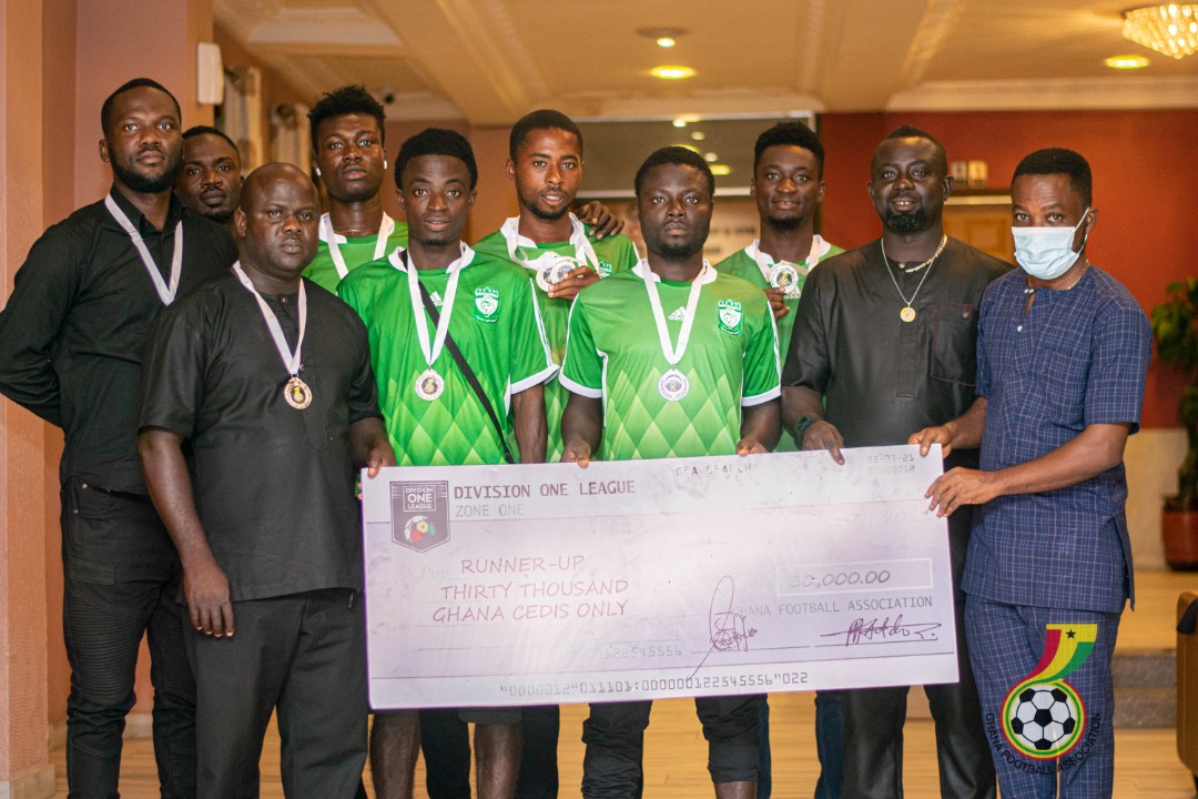PHOTOS: Bofoakwa Tano receive medals for emerging second in DOL Zone 1