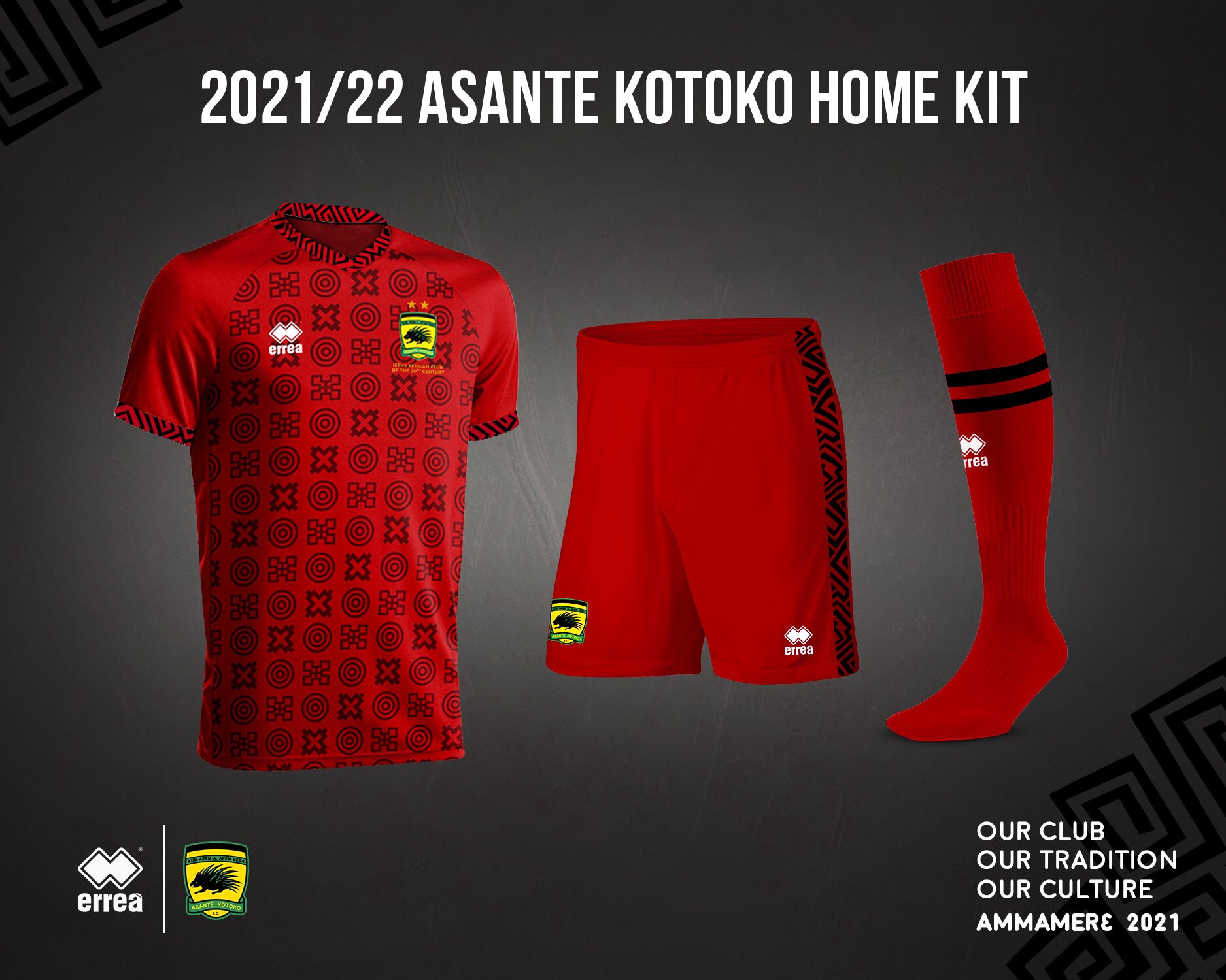 Asante Kotoko unveil new home kit for 2021/22 campaign