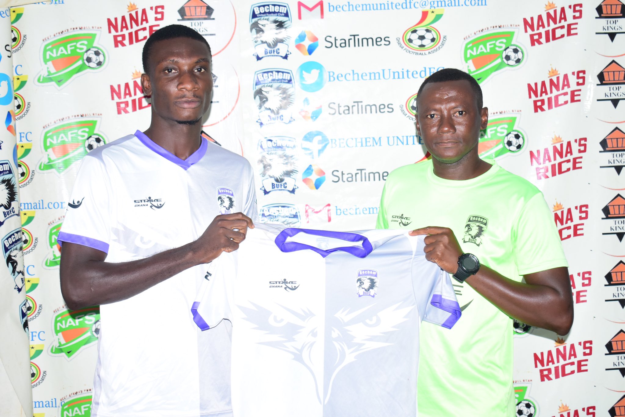Bechem United announce the signing of young defender Samuel Osei Kuffour