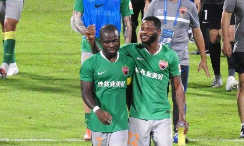 Frank Acheampong and Mubarak Wakasu secure playoffs spot with Shenzhen FC