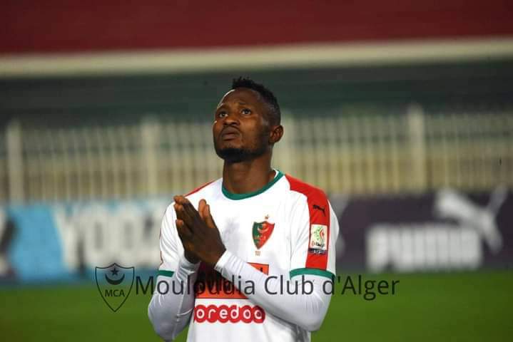 Ghana forward Joseph Esso nets again for MC Alger in Algerian top-flight