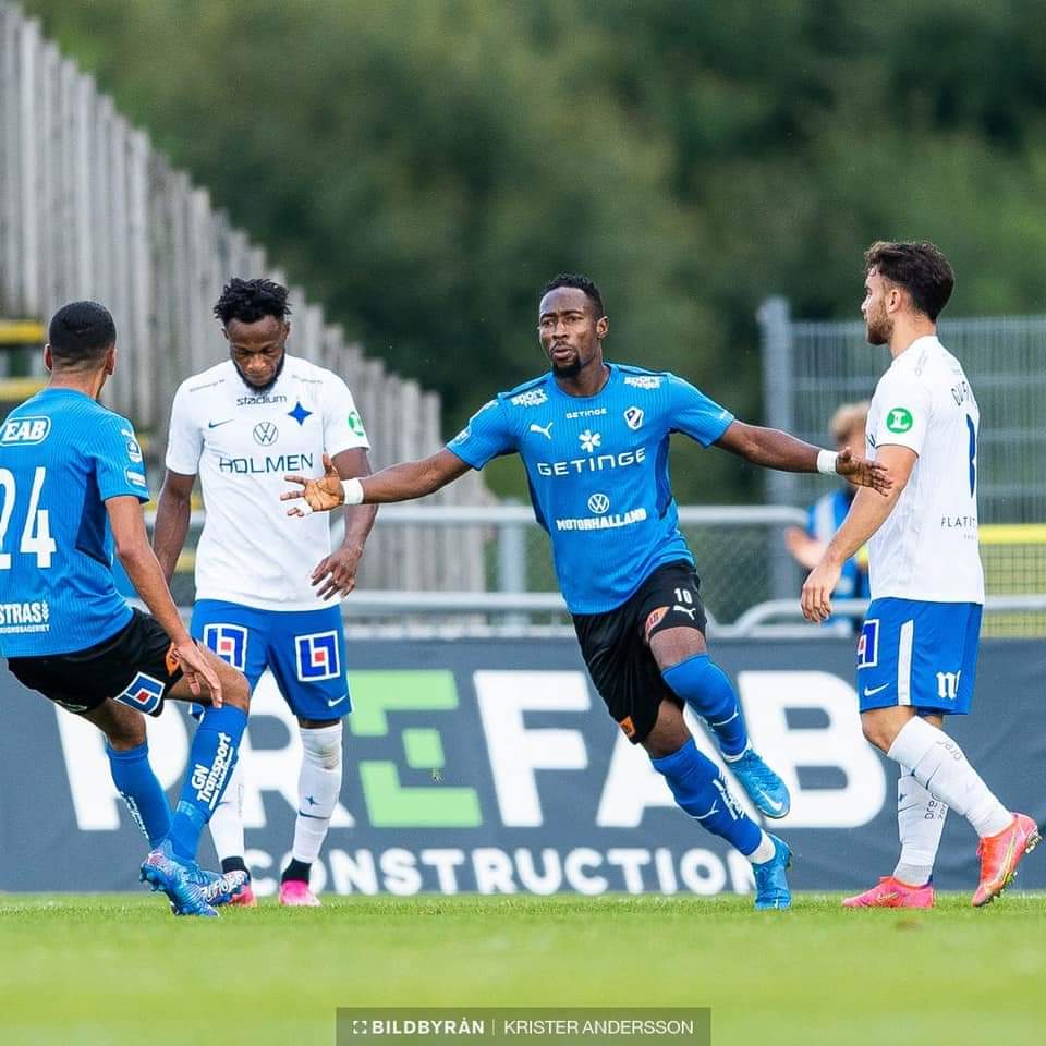 Ghanaian forward Sadat Karim on cloud nine after netting second league goal in Sweden