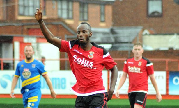 Ghanaian midfielder Ahmed Obeng on target as Stratford Town beat Redditch United in England