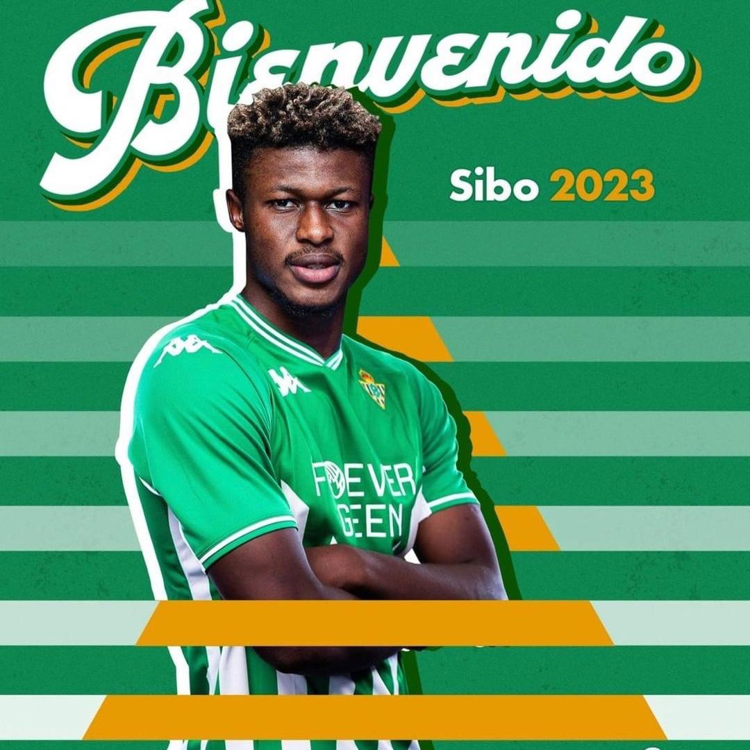 Ghanaian midfielder Kwasi Sibo joins Spanish side Real Betis in a 2-year deal