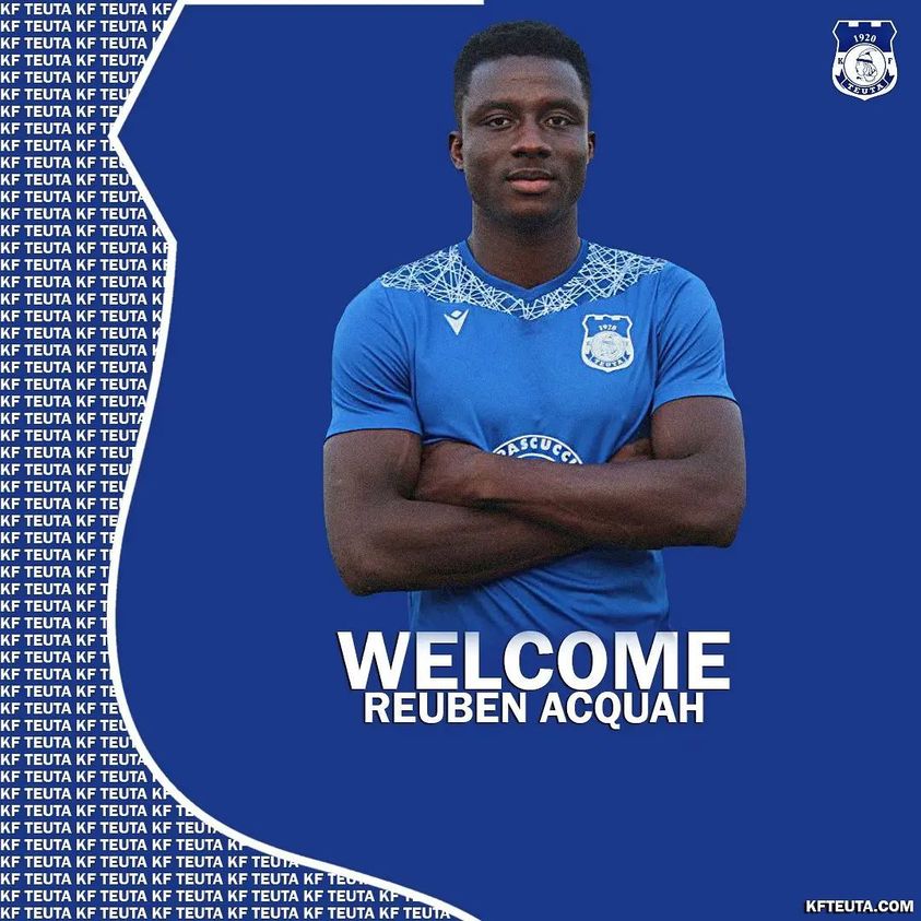 Ghanaian midfielder Reuben Acquah joins Albian top-flight side KF Teuta Durres