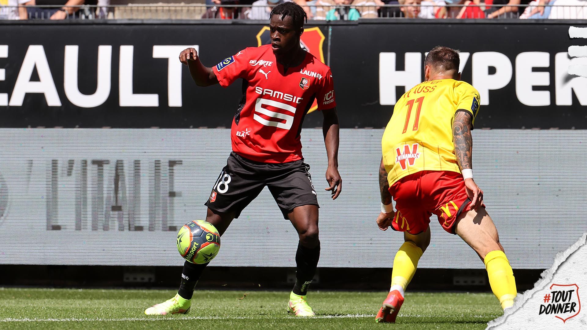 Ghana's Kamaldeen Sulemana receives standing ovation from Stade Rennais ...