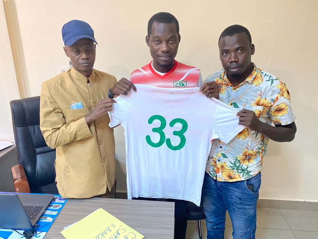 Guinean club Kamsar FC sign Sampson Eduku