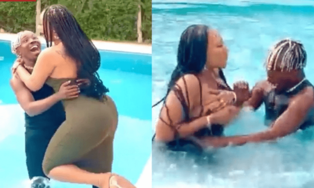 How I ended up 'falling' into a swimming pool with Hajia 4 Reall