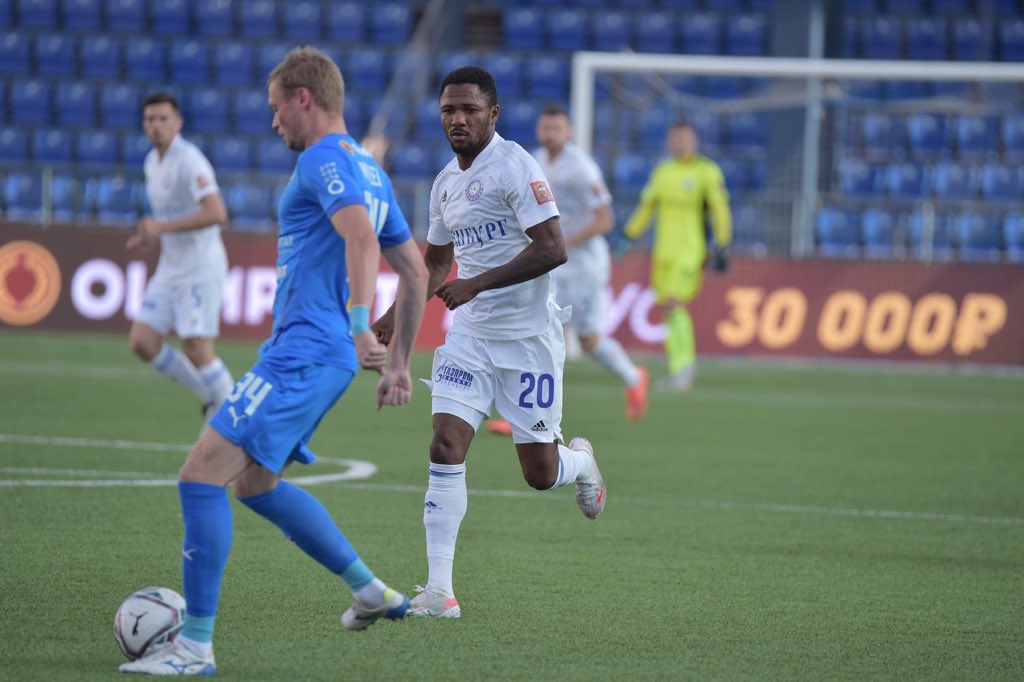 Joel Fameyeh scores and provides assist as Orenburg beat Moscow