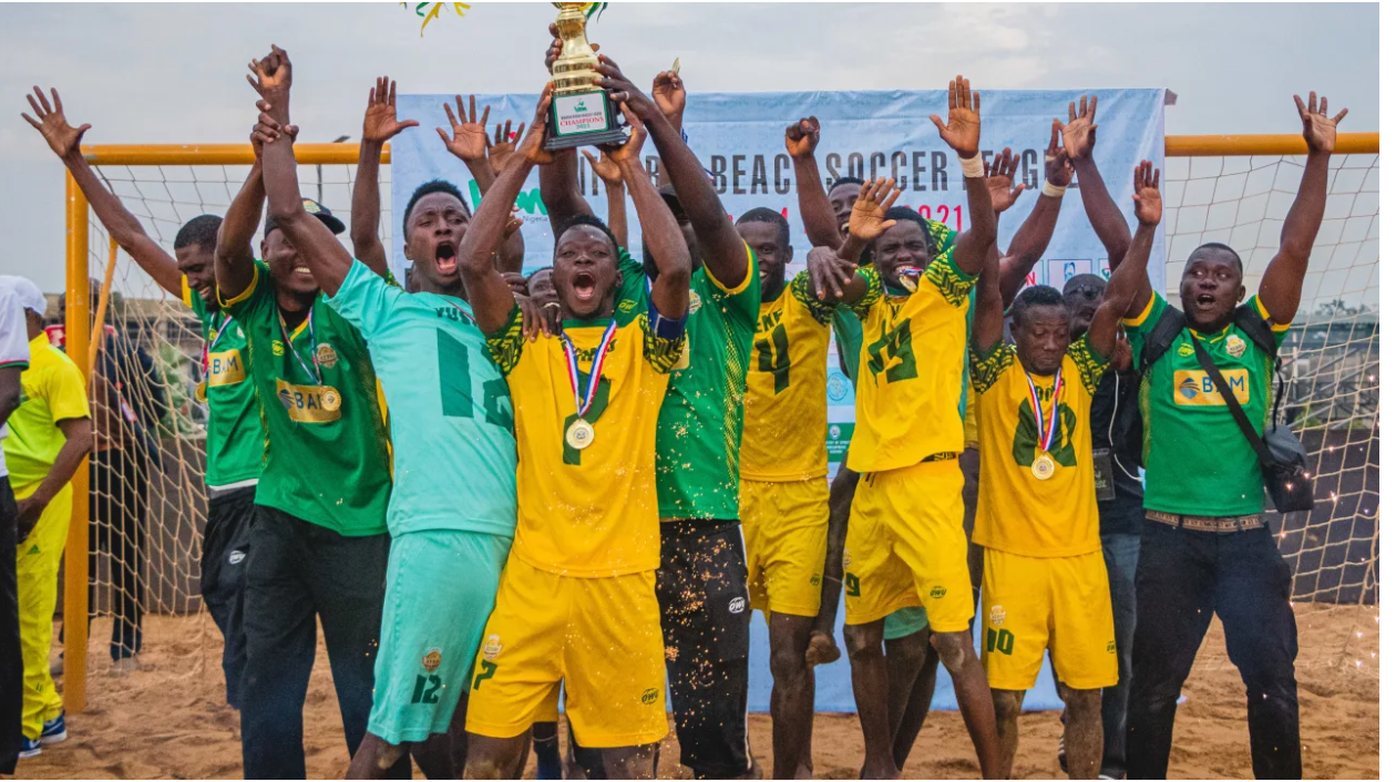 Kebbi BSC are inaugural Nigerian Beach Soccer League champions