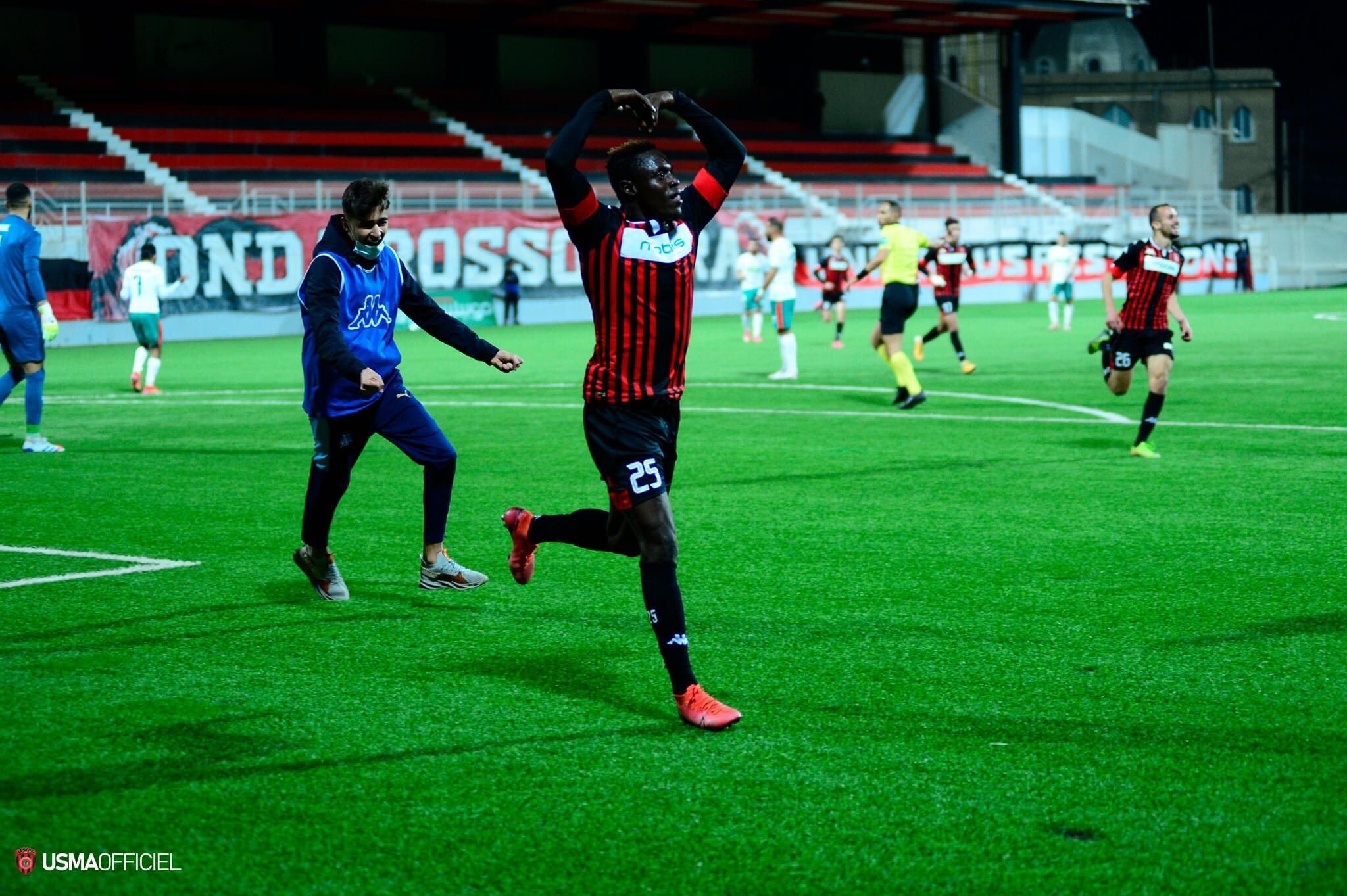 Kwame Opoku nets game winner in USM Alger win against Paradou