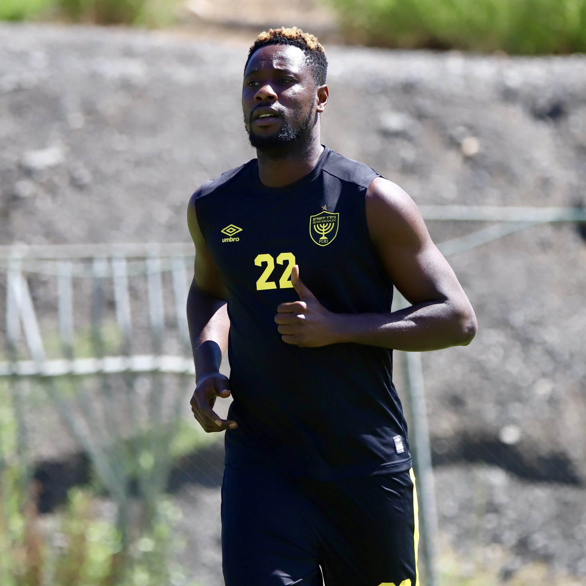 PHOTOS: Ghana striker Richmond Boakye Yiadom commences training with Beitar Jerusalem