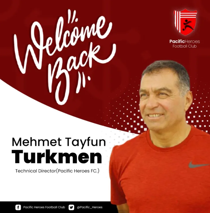 Pacific Heroes name Mehmet Tayfun Turkmen as technical director