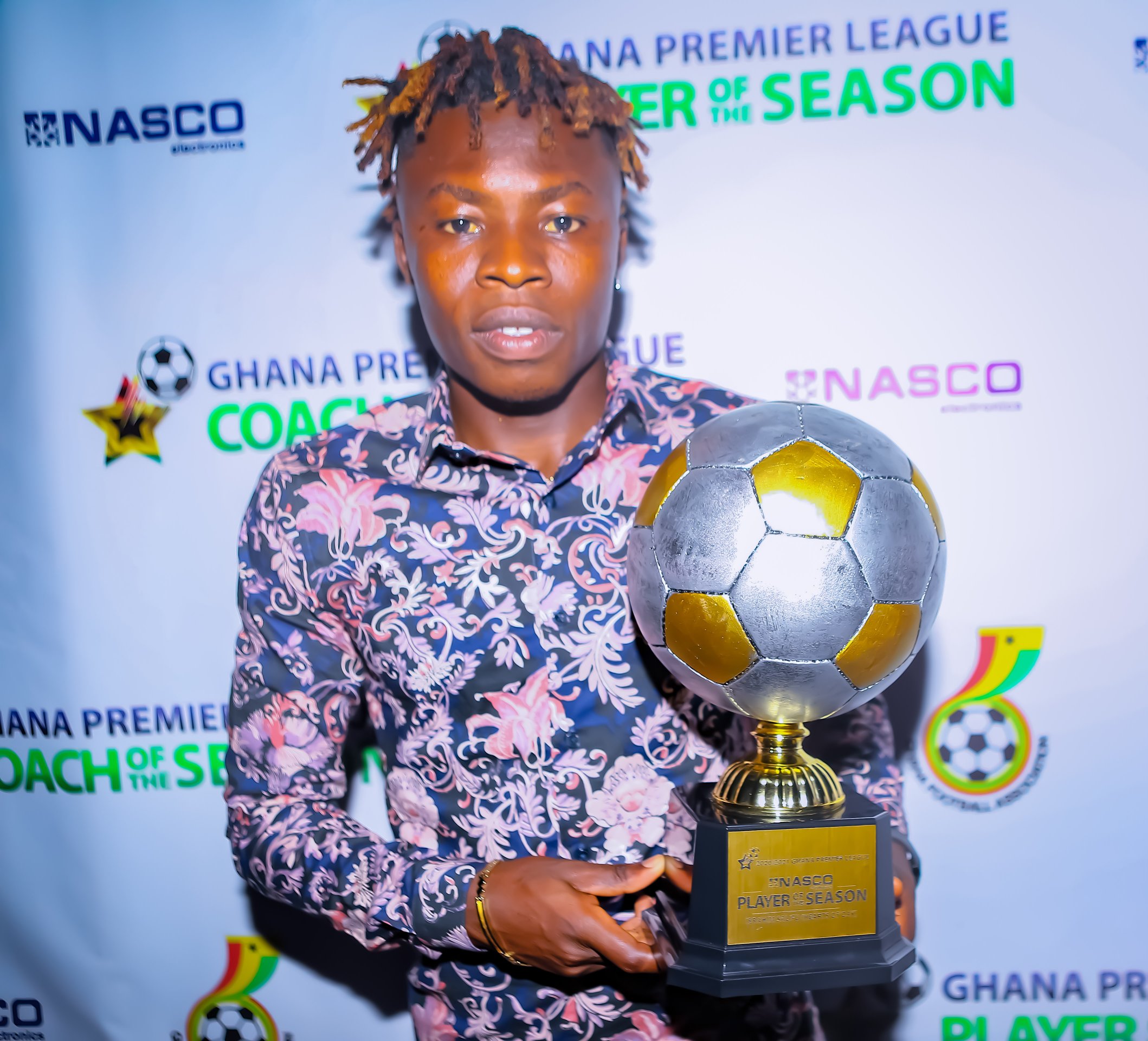 Salifu Ibrahim pays tribute to XI Wonders, Hearts of Oak team-mates after NASCO award
