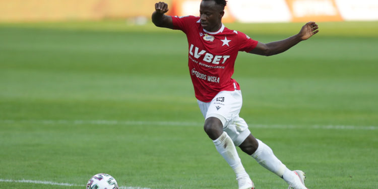 VIDEO: Ghanaian midfielder Yaw Yeboah scores as Wisla Krakow beat Gornik Leczna