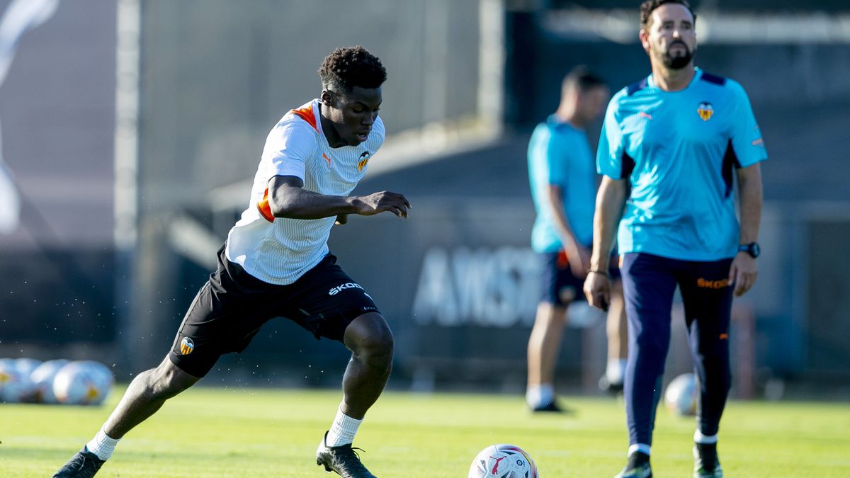 Yunus Musah resumes training at Valencia after injury recovery