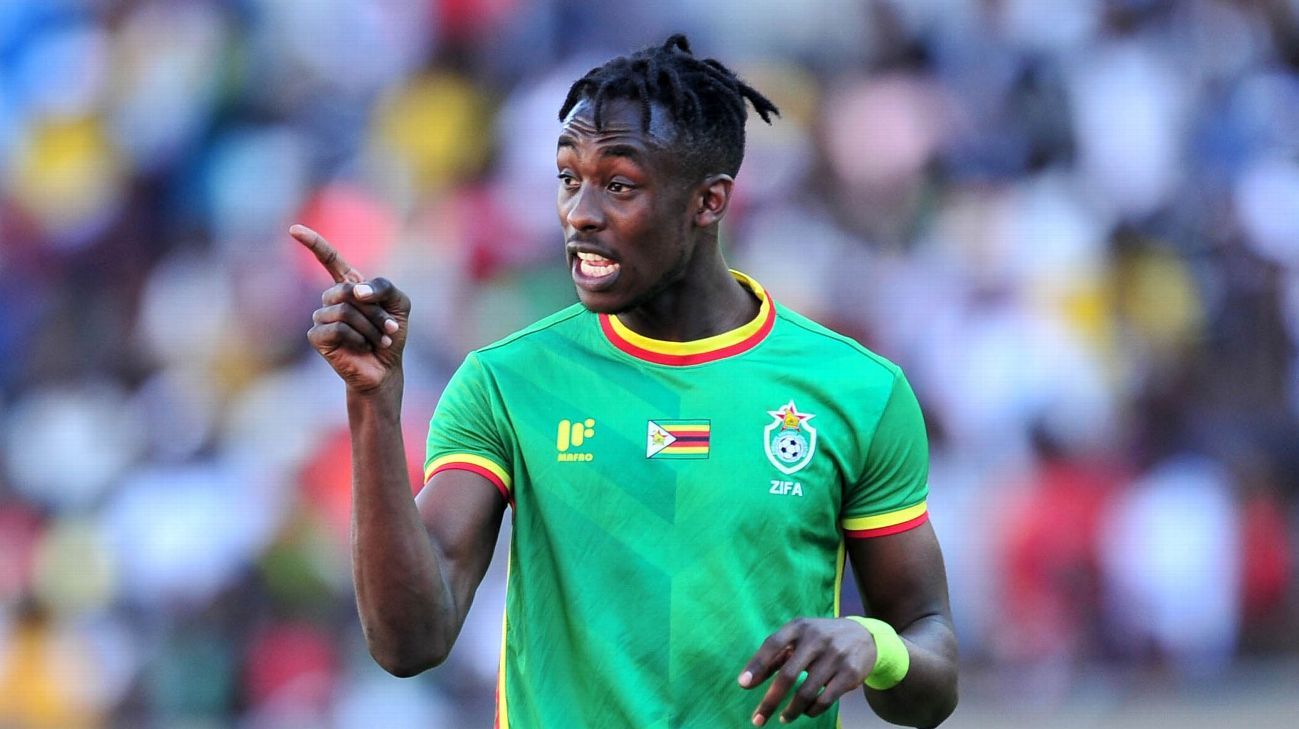 2022 World Cup qualifier: Top Zimbabwe striker Tino Kadewere out of Ethiopia clash because of injury