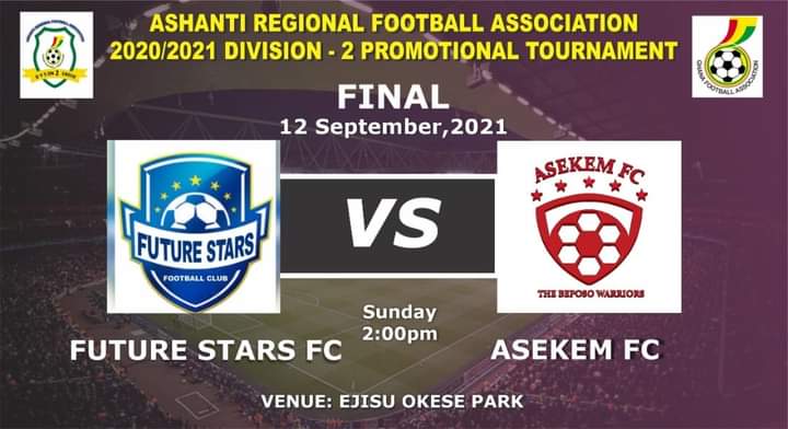 ARFA Middle League final : Asekem FC battle Future Stars for Division One slot