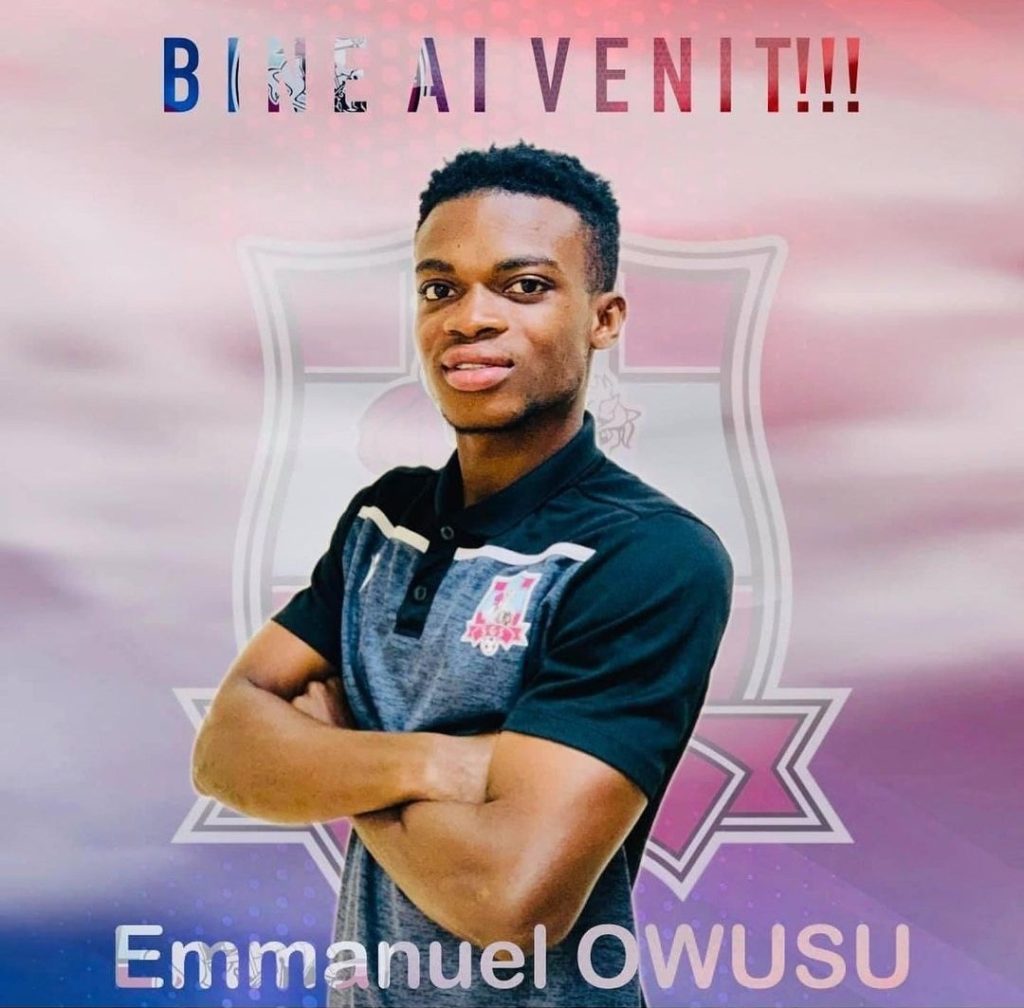 AshantiGold winger Emmanuel Owusu signs for Moldovan club Sfintul Gheorghe Suruceni