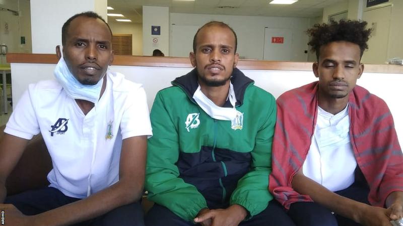 Asylum-seeking Djibouti footballer spends week in airport
