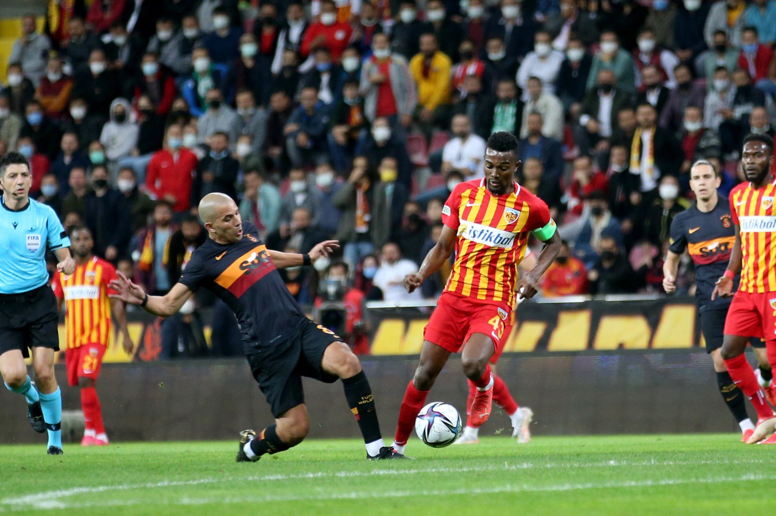 Bernard Mensah registers two assists in Kayserispor home win against Galatasaray SK