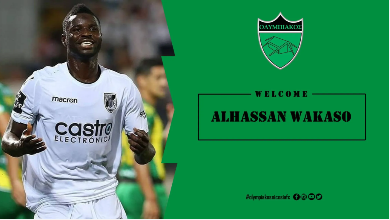 Cypriot side Olympiakos Nicosia sign Ghana midfielder Alhassan Wakaso