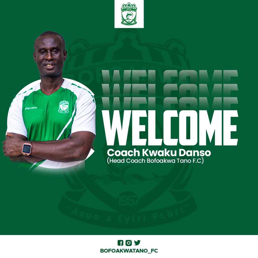DOL side Bofoakwa Tano announce appointment of coach Kwaku Danso as new head coach