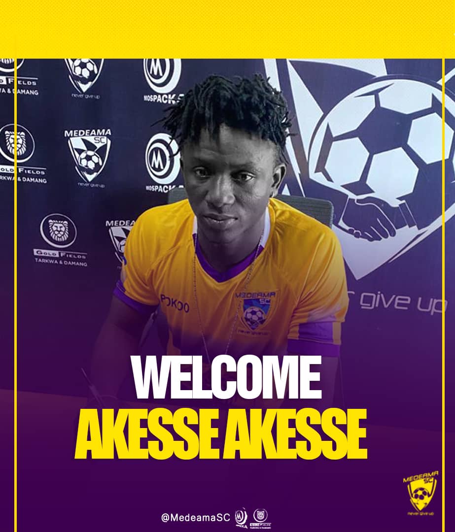 Forward Akesse Akesse signs four-year deal with Medeama