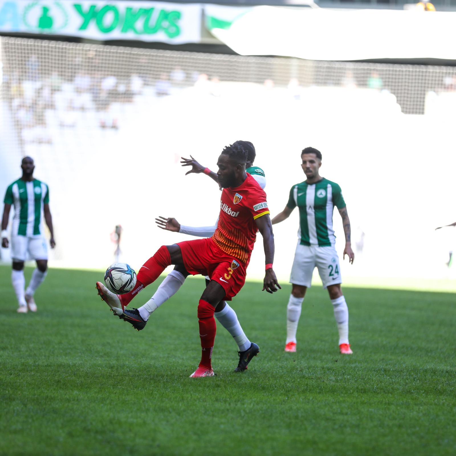 Ghana midfielder Attamah Larweh scores first goal of the season in Kayserispor stalemate at Giresunspor