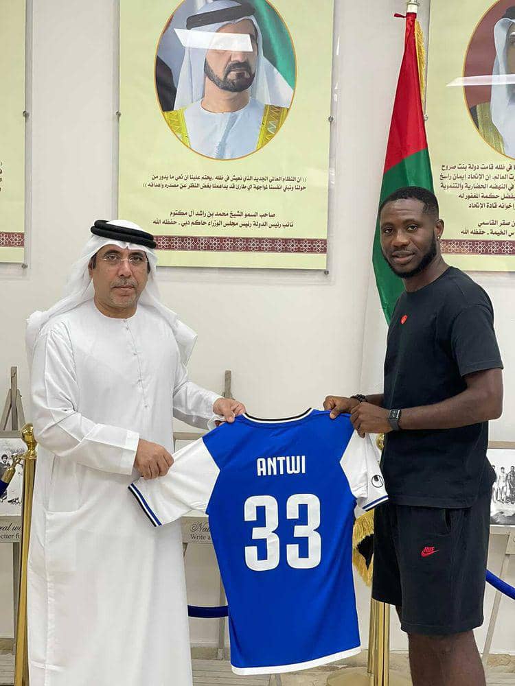 Ghanaian attacker Dennis Agyare Antwi joins UAE first Division side Al Taawon Club